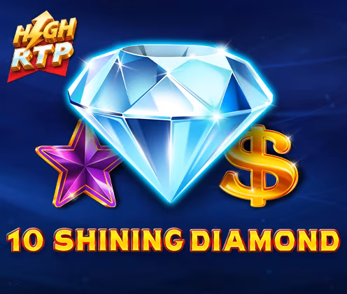 10 SHINING DIAMONDS HIGH RTP